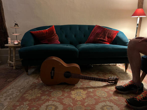 Couch and legs Couch and legs